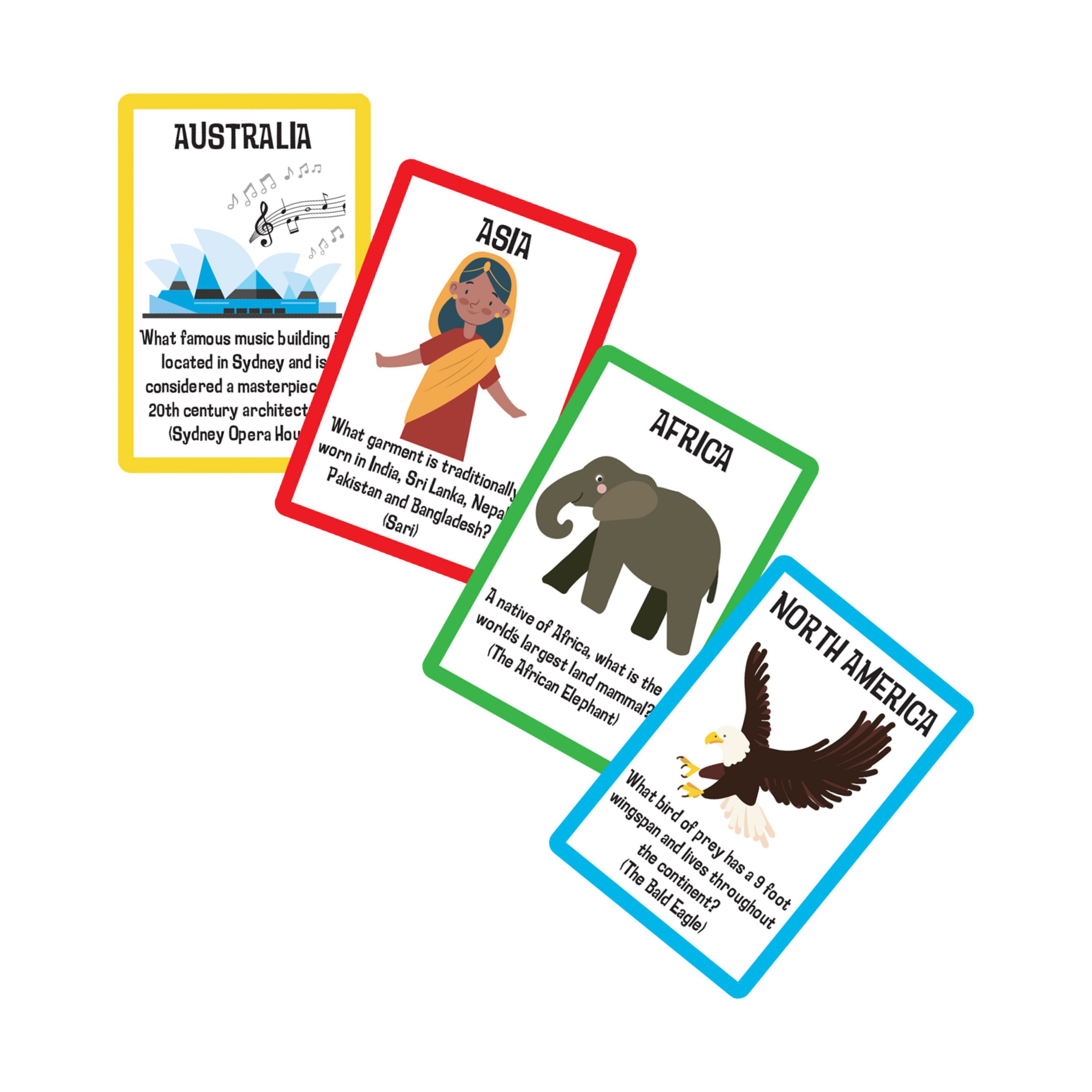 Scholastic The World Card Game