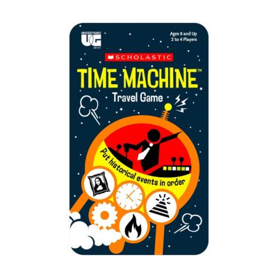 Scholastic Time Machine Travel Game Tin