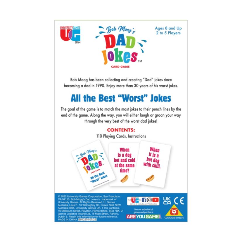 Bob Moogs Dad Jokes Card Game
