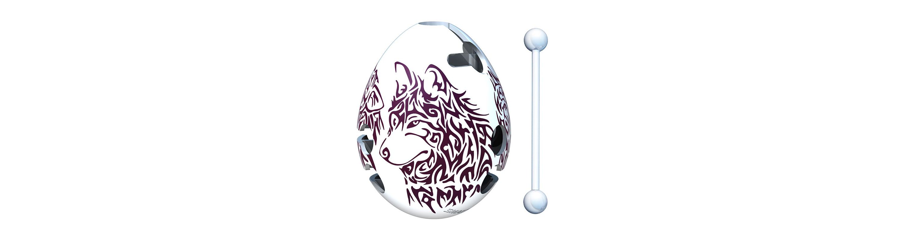 Smart Egg Labyrinth Puzzle - Wolf