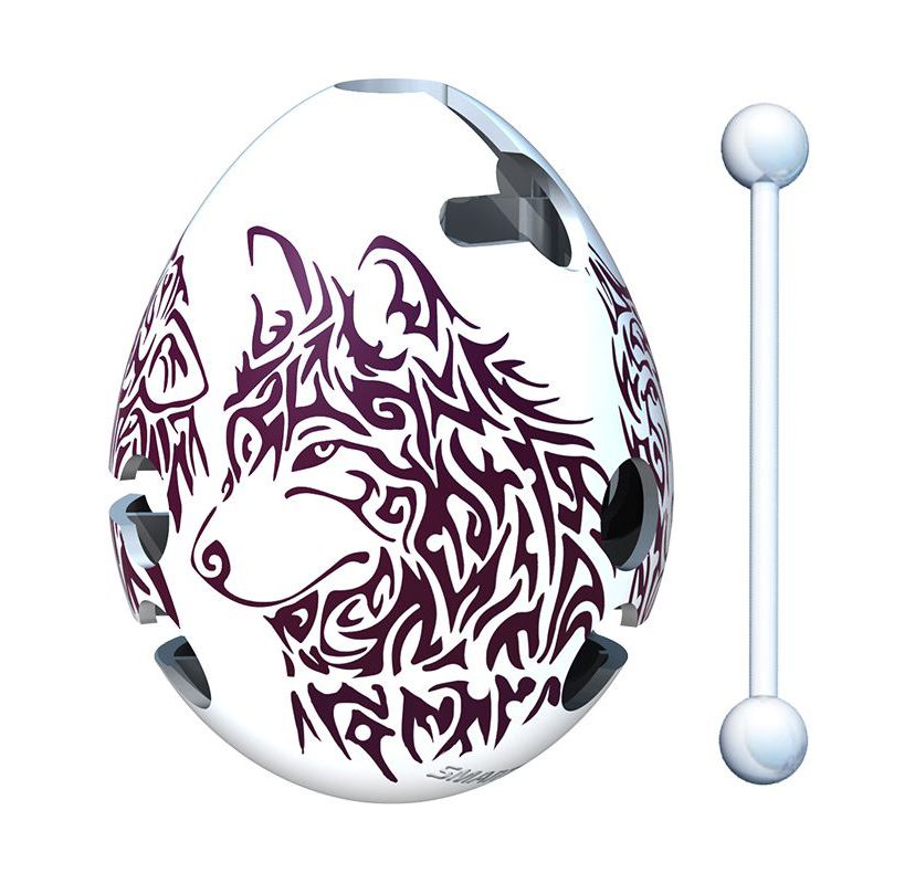 Smart Egg Labyrinth Puzzle - Wolf