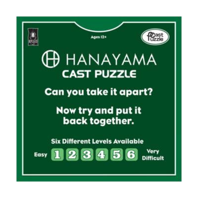Hanayama Level Cast Puzzle