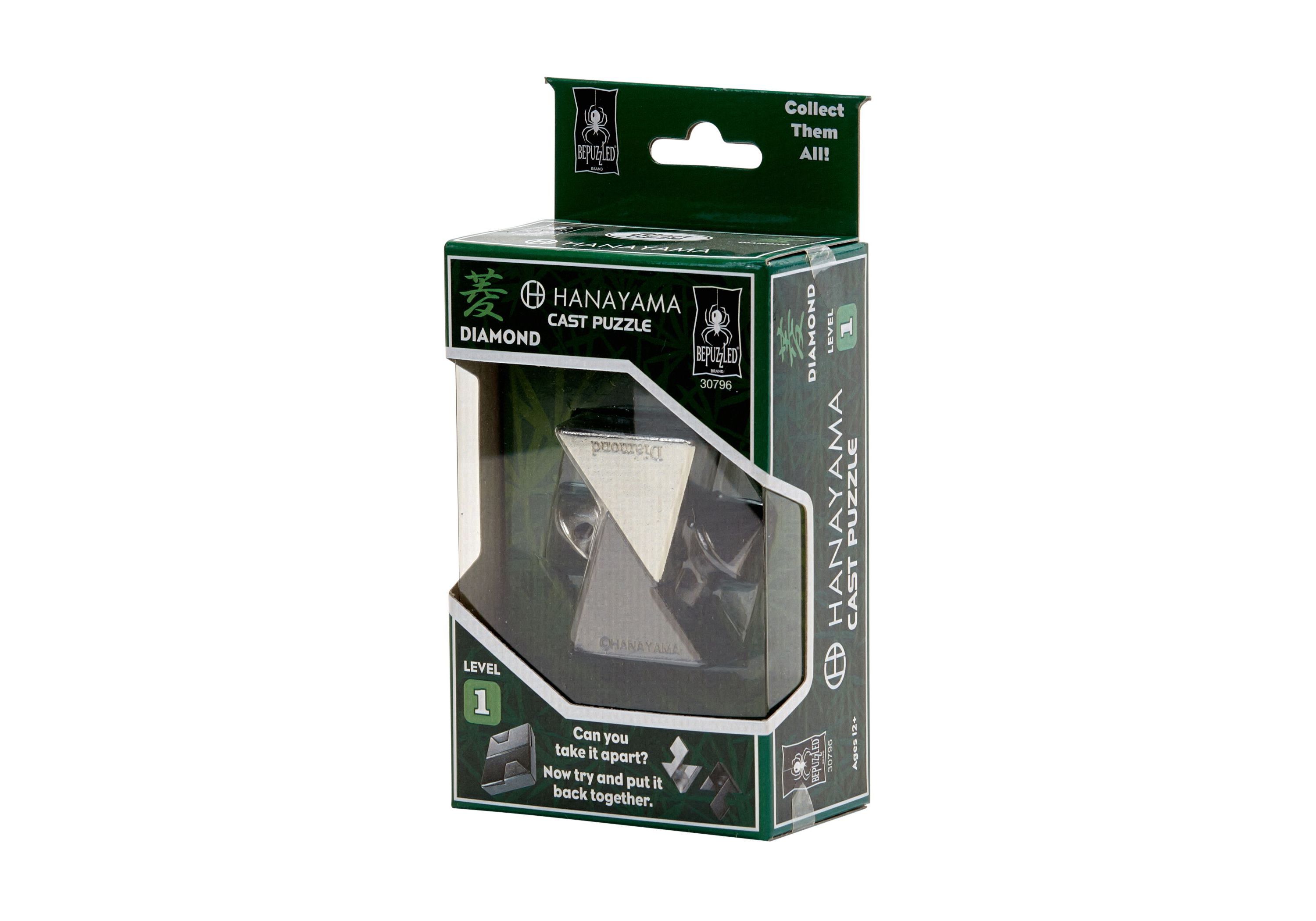 Hanayama Level 1 Cast Puzzle - Diamond