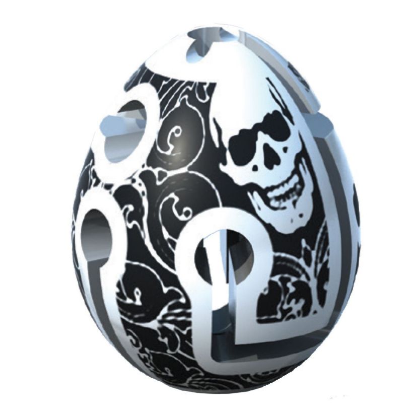 Smart Egg Labyrinth Puzzle - Skull