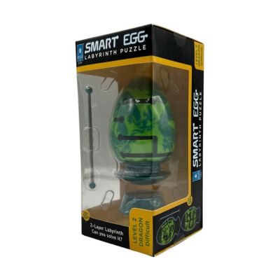 Smart Egg 2-Layer Labyrinth Puzzle - Green Dragon: Difficult