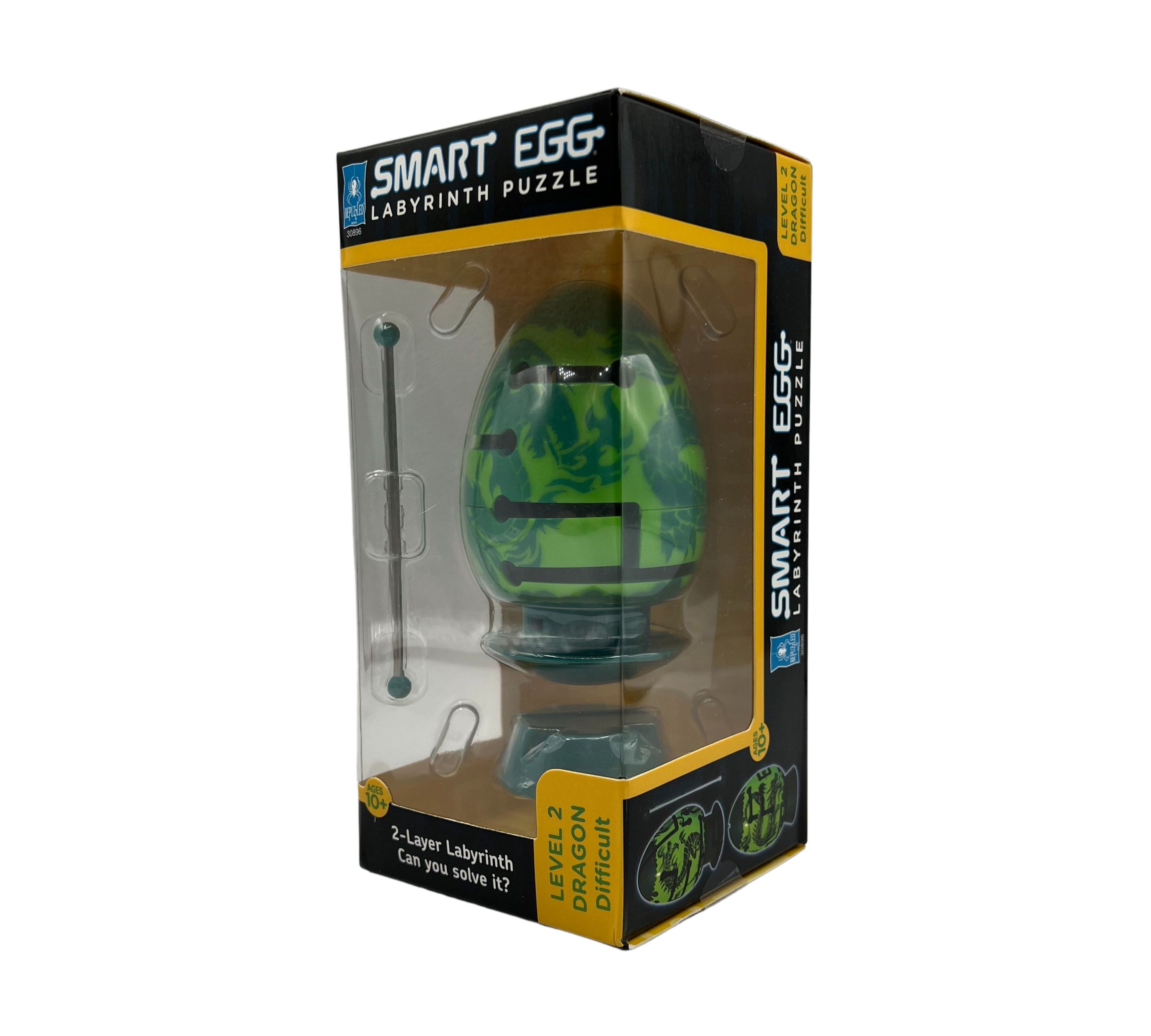 Smart Egg 2-Layer Labyrinth Puzzle - Green Dragon: Difficult