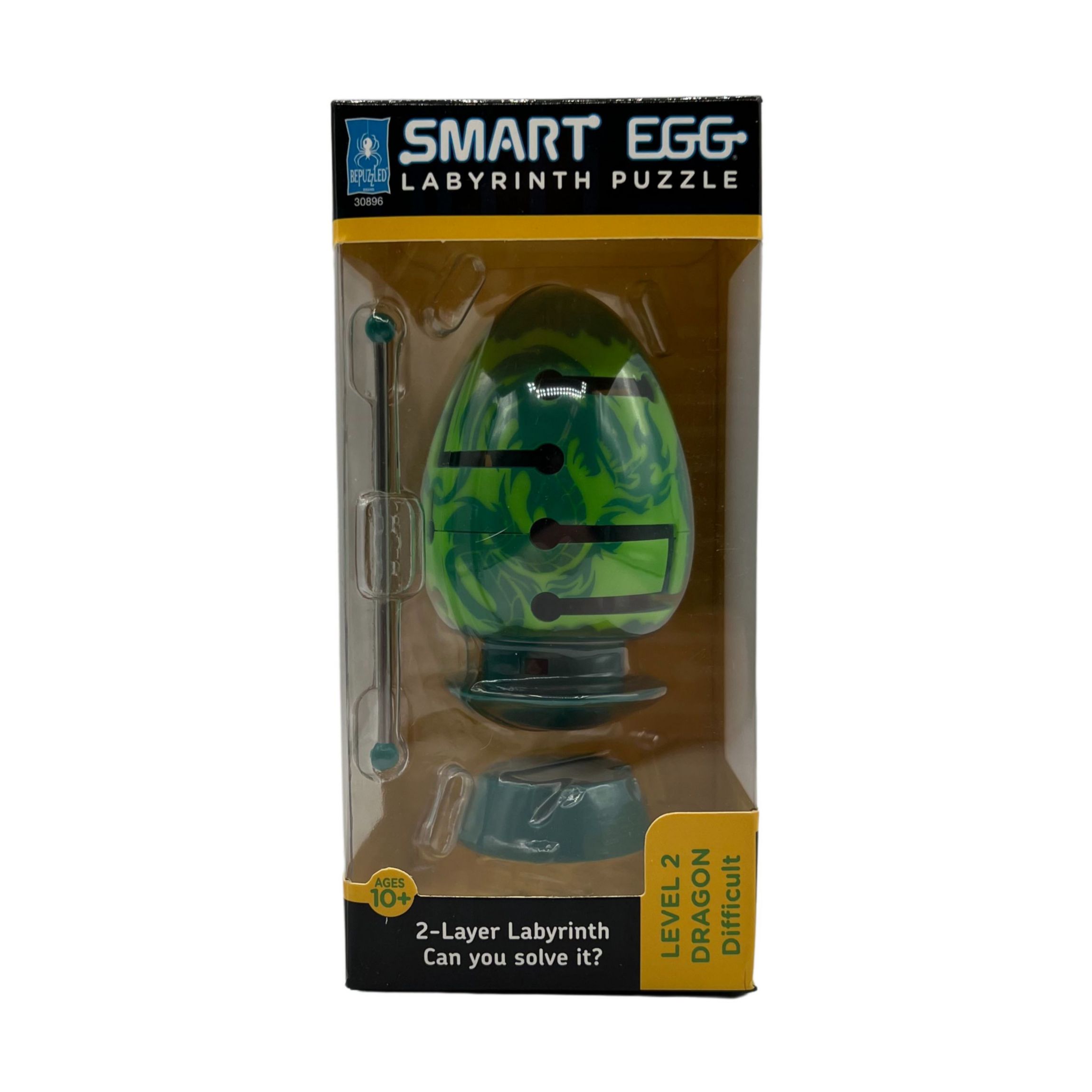 Smart Egg 2-Layer Labyrinth Puzzle - Green Dragon: Difficult
