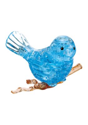 3D Crystal Puzzle - Blue Bird: 47 Pcs