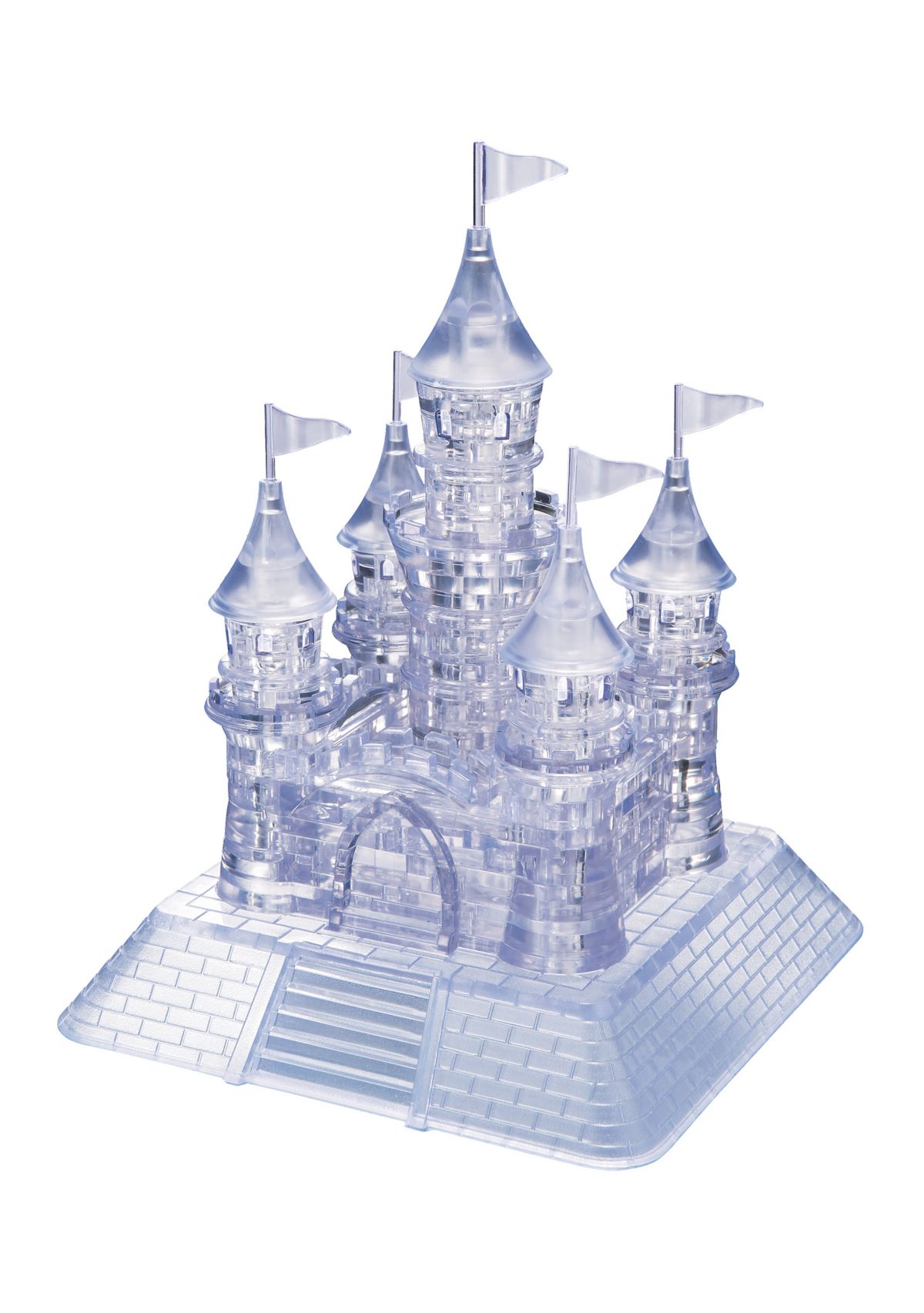 3D Crystal Puzzle - Castle: 105 Pieces