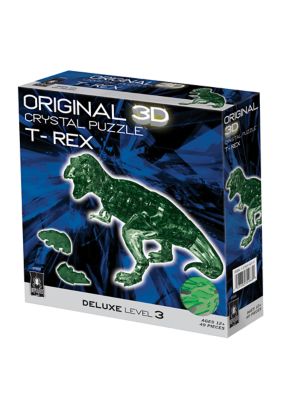 3D Crystal Puzzle - T-Rex: 49 Pieces