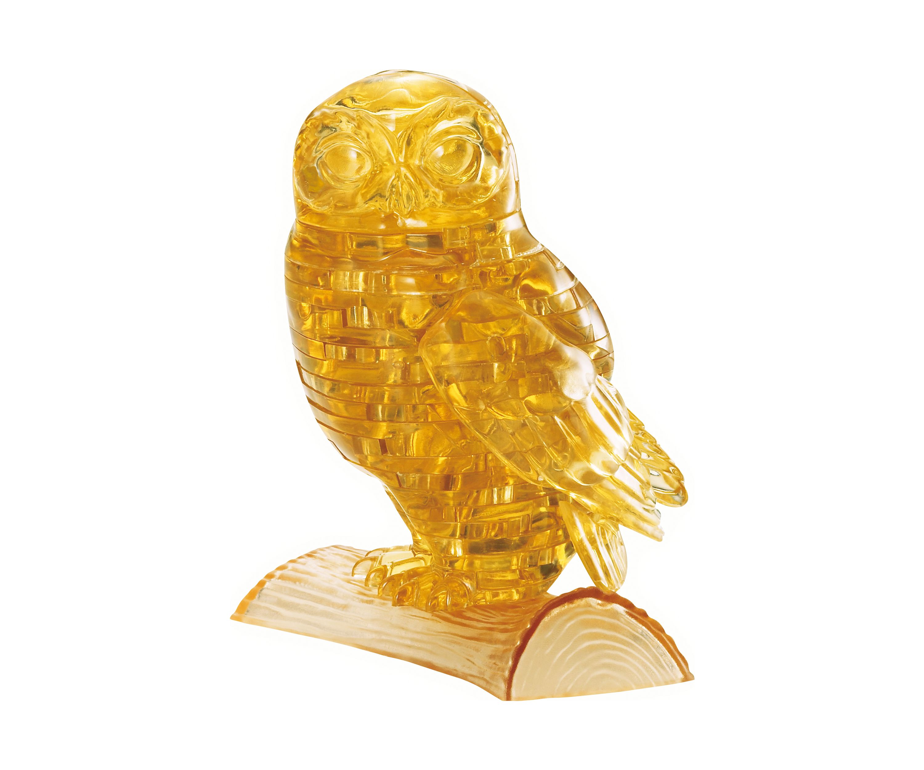 3D Crystal Puzzle - Owl: 42 Pcs
