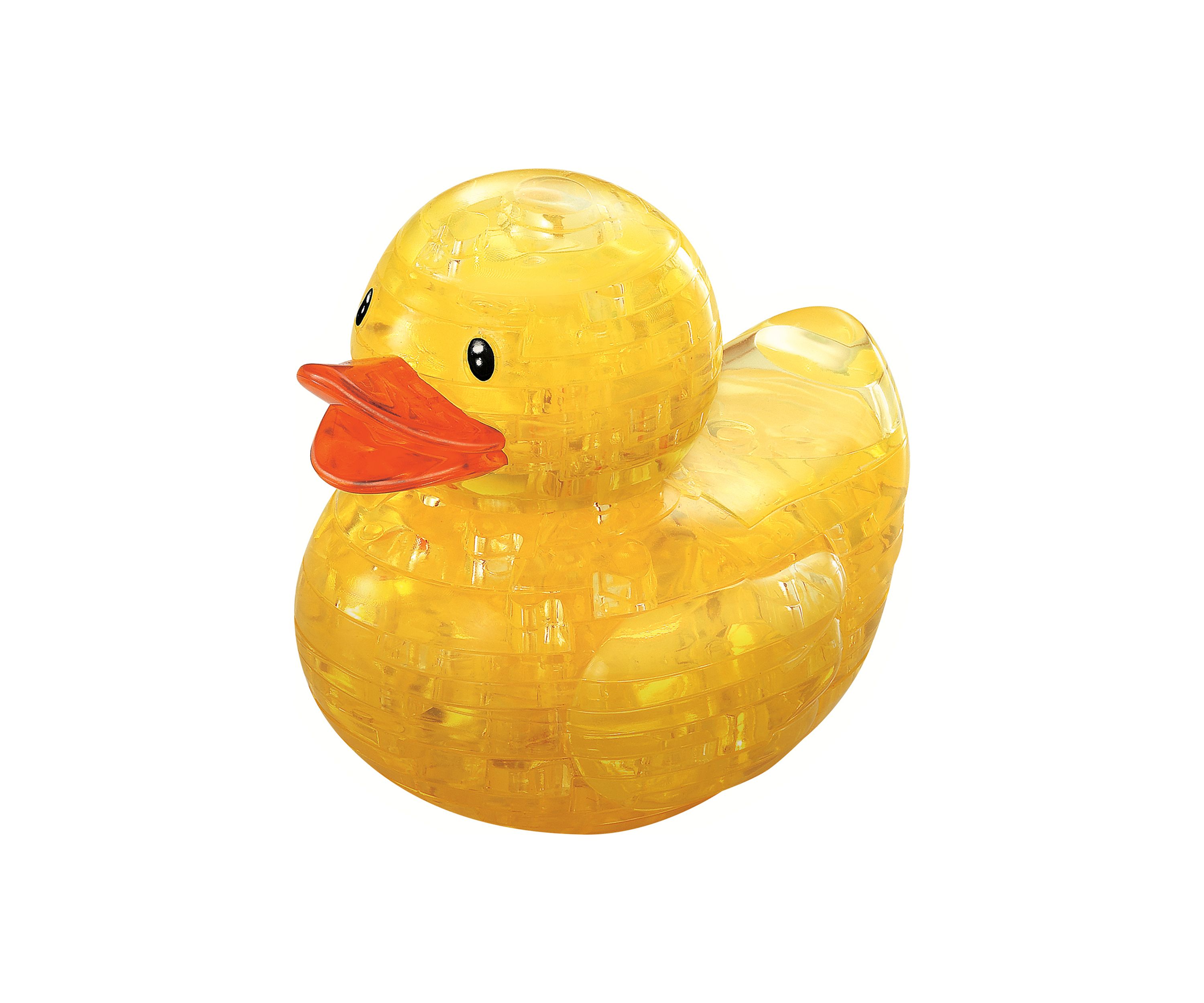 3D Crystal Puzzle - Rubber Duck: 43 Pcs