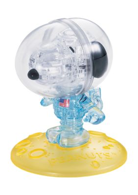 3D Crystal Puzzle - Peanuts Astronaut Snoopy: 35 pcs