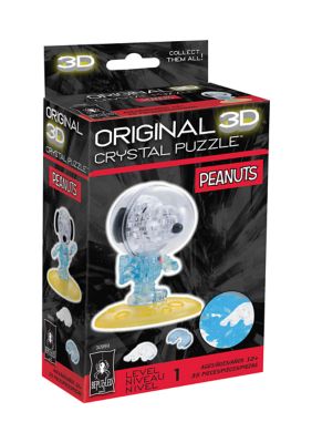 3D Crystal Puzzle - Peanuts Astronaut Snoopy: 35 pcs