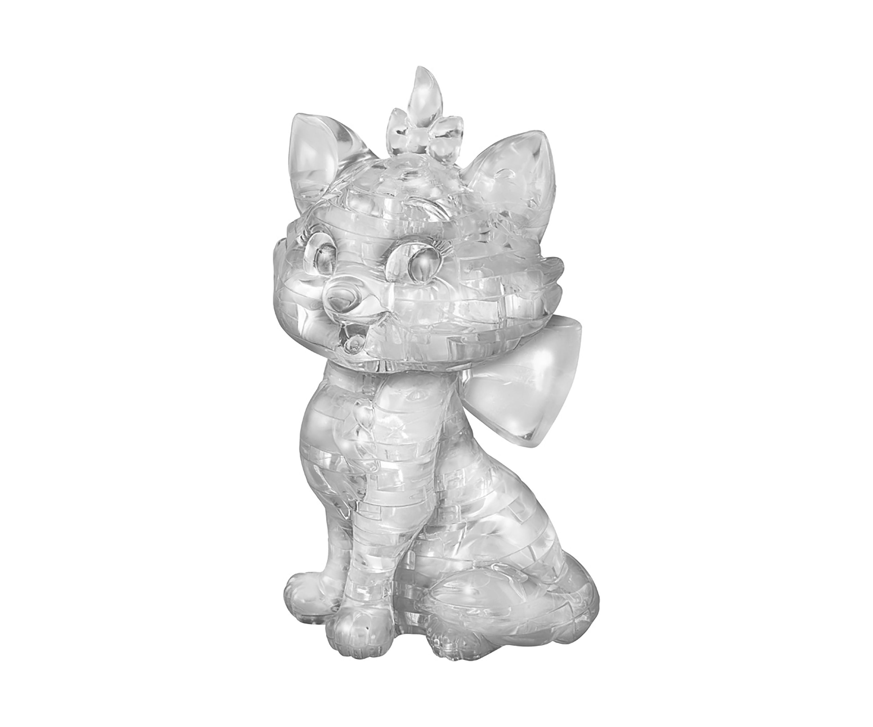 3D Crystal Puzzle - Disney Marie (White): 45 Pcs