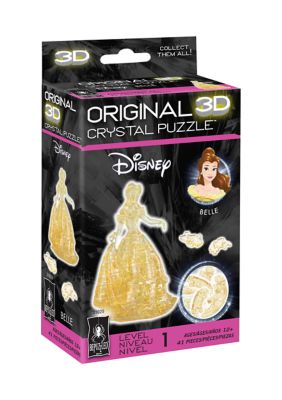 3D Crystal Puzzle - Disney Belle: 41 Pcs