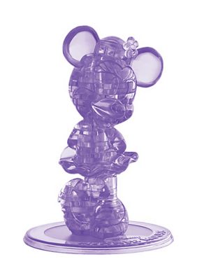 3D Crystal Puzzle - Disney Minnie Mouse, 2nd Edition: 42 Pcs