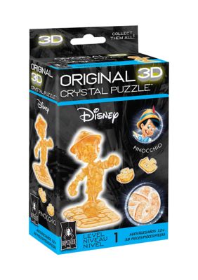 3D Crystal Puzzle - Disney Pinocchio: 38 Pcs