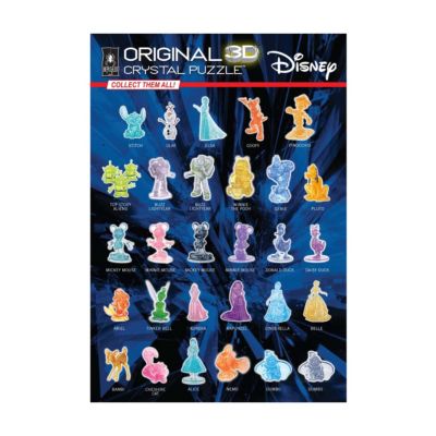 3D Crystal Puzzle - Disney Ursula: 44 Pcs