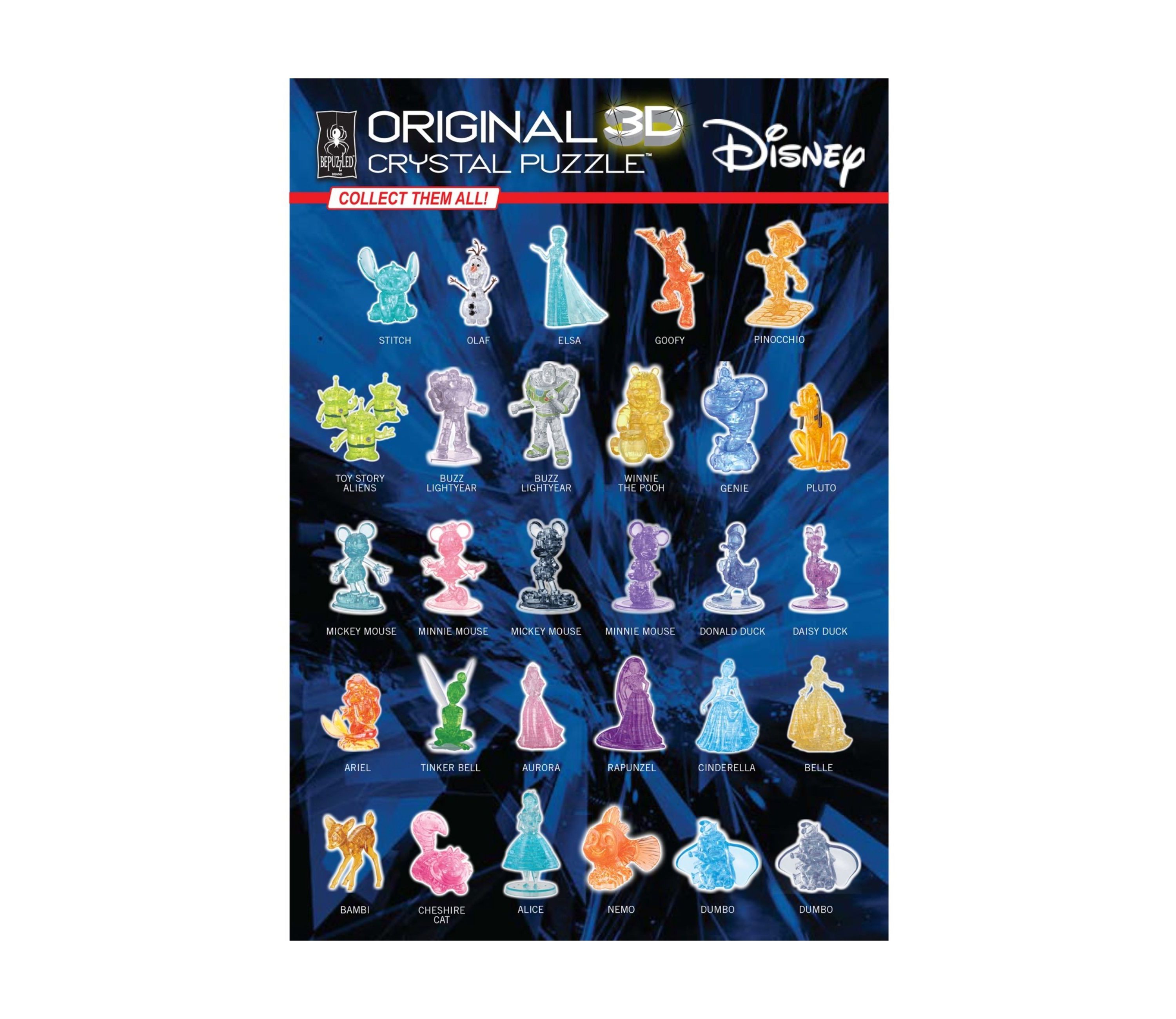 3D Crystal Puzzle - Disney Ursula: 44 Pcs