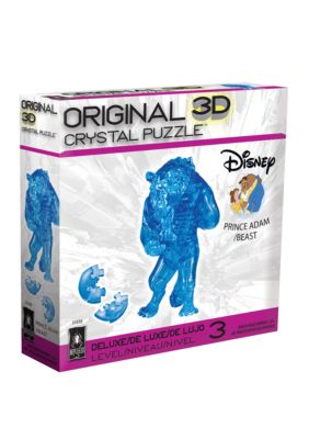 49 Piece Disney Prince Adam and Beast 3D Crystal Puzzle