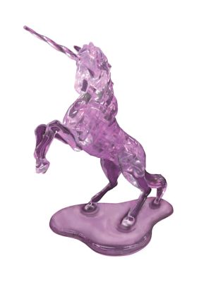 3D Crystal Puzzle - Unicorn: 44 Pieces 