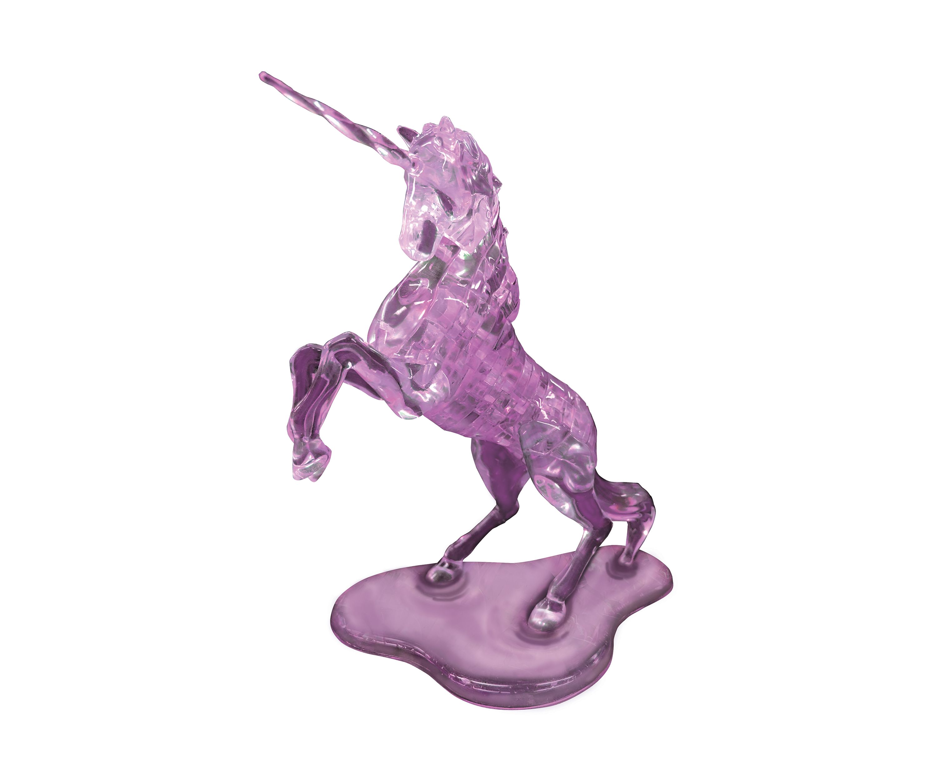 3D Crystal Puzzle - Unicorn: 44 Pieces 