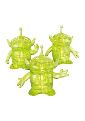 3D Crystal Puzzle - Disney Toy Story 4 - Aliens: 51 Pcs