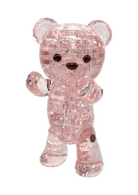 3D Crystal Puzzle - Moving Teddy Bear: 48 Pcs