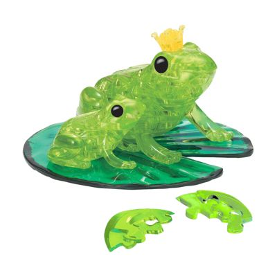 3D Crystal Puzzle - Frog: 43 Pcs