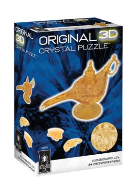 3D Crystal Puzzle - Magic Lamp: 34 Pcs