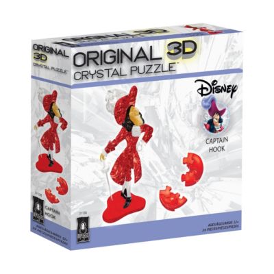 3D Crystal Puzzle - Disney Captain Hook: 39 Pcs