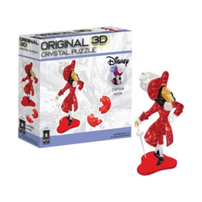 3D Crystal Puzzle - Disney Captain Hook: 39 Pcs