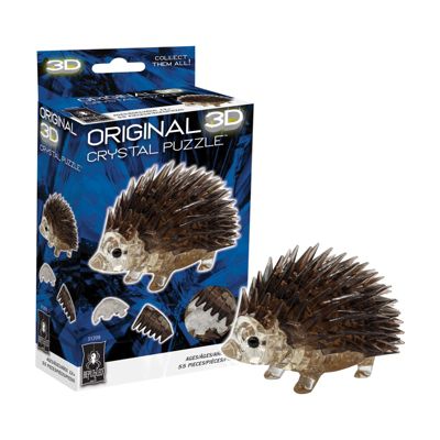 3D Crystal Puzzle - Hedgehog: 55 Pcs