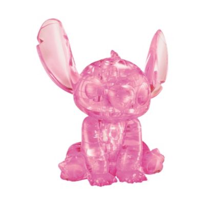 3D Crystal Puzzle - Disney Stitch (Pink): 43 Pcs