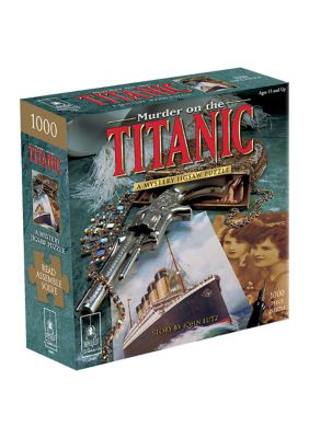 Murder on the Titanic Classic Mystery Jigsaw Puzzle: 1000 Pcs