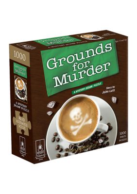 Grounds for Murder Classic Mystery Jigsaw Puzzle: 1000 Pcs