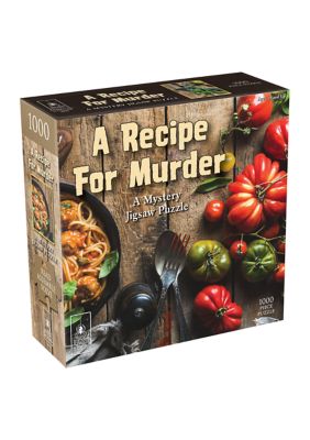 A Recipe for Murder - Mystery Jigsaw Puzzle: 1000 Pcs