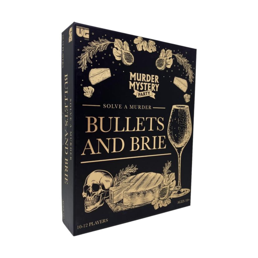 Murder Mystery Party - Bullets and Brie