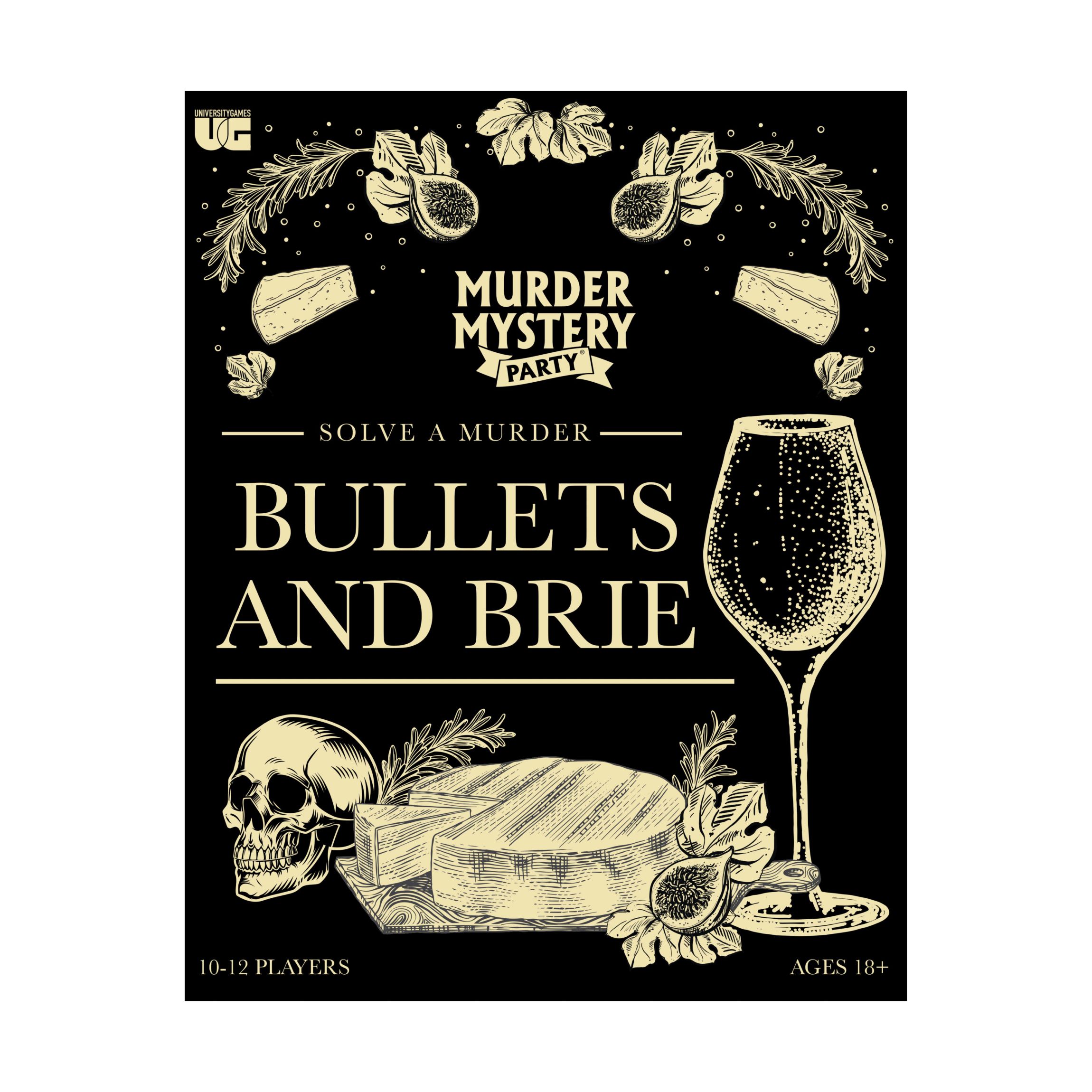 Murder Mystery Party - Bullets and Brie