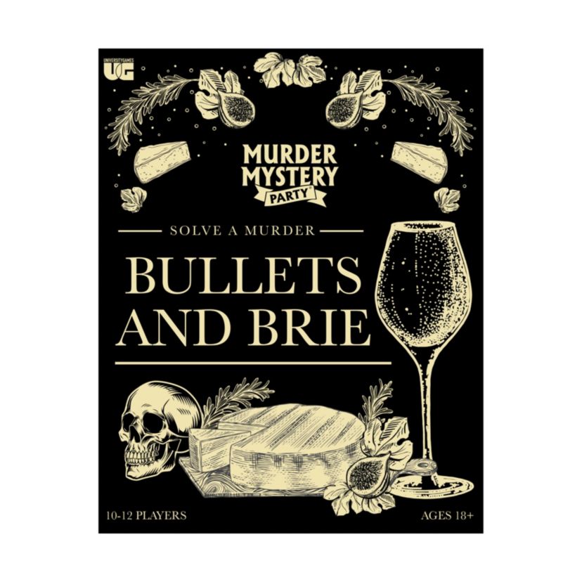 Murder Mystery Party - Bullets and Brie