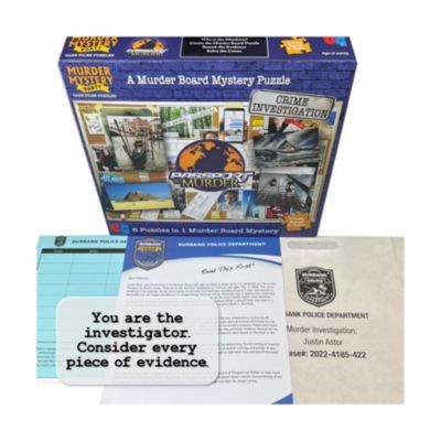 Murder Mystery Party Case Files Puzzles - Passport to Murder: 1000 Pcs