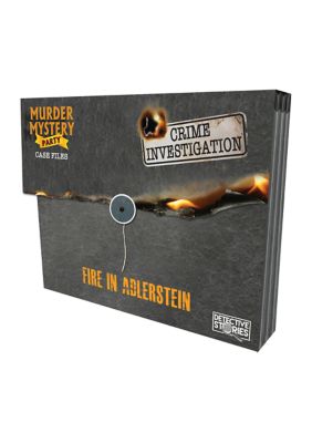 University Games Murder Mystery Party Case Files Fire in Adlerstein