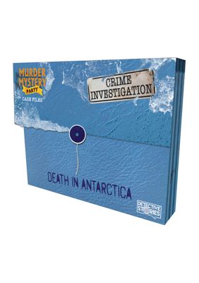 University Games Murder Mystery Party Case Files Death in Antarctica