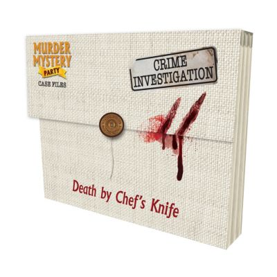 Murder Mystery Party Case Files: Death By Chef's Knife