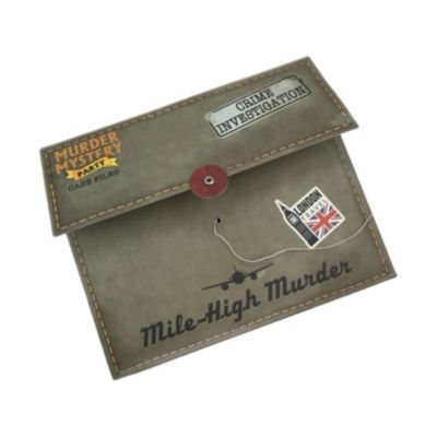 Murder Mystery Party Case Files: Mile-High Murder