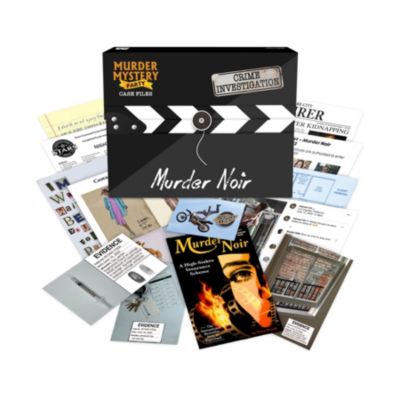 University Games Murder Mystery Party Case Files Murder Noir
