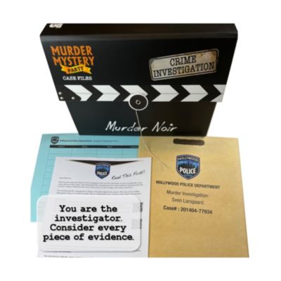 Murder Mystery Party Case Files: Murder Noir