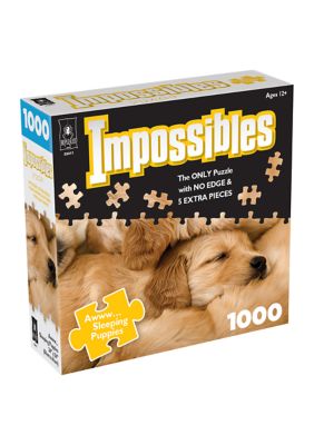 Impossibles Puzzle - Awww... Sleeping Puppies: 1000 Pcs