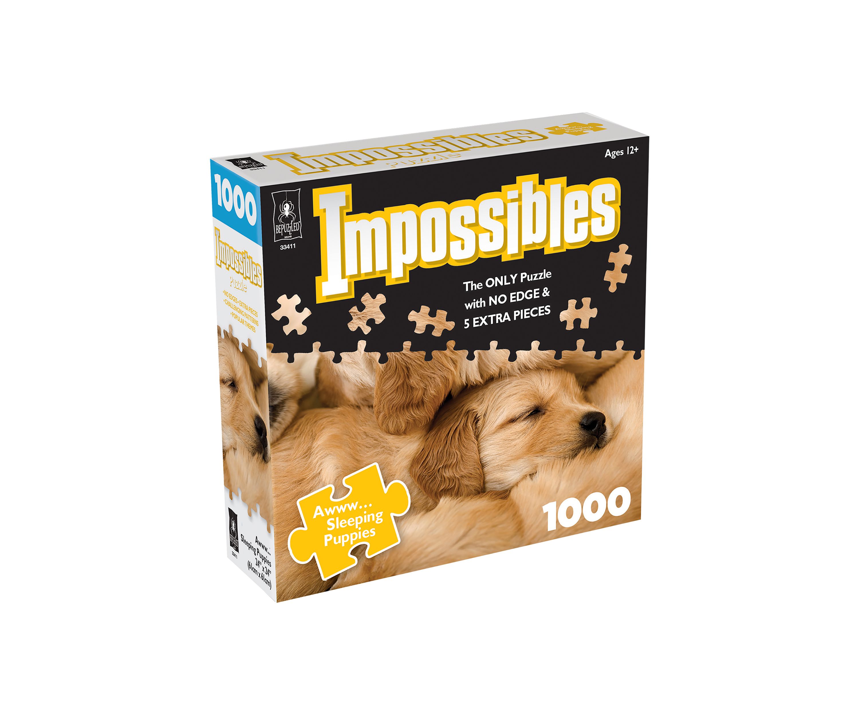 Impossibles Puzzle - Awww... Sleeping Puppies: 1000 Pcs